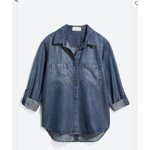 CLOTH & STONE Alanis Button Front Top - Women's SIZE XS